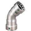 Plumbing Viega Megapress 316 Stainless Steel Fittings | 1-1/2" Megapress 316 Stainless Steel 45-Degree Elbow