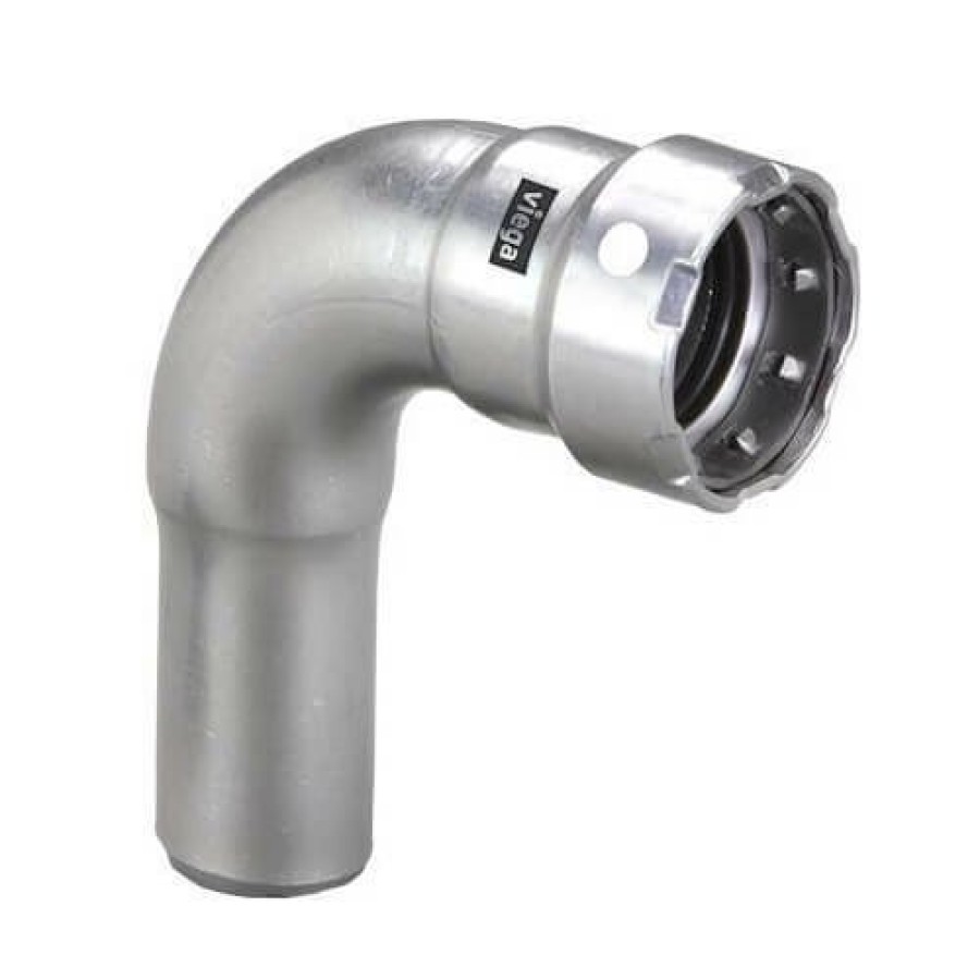 Plumbing Viega Megapress 304 Stainless Steel Fittings | 3/4" Megapress 304 Stainless Steel 90-Degree Street Elbow