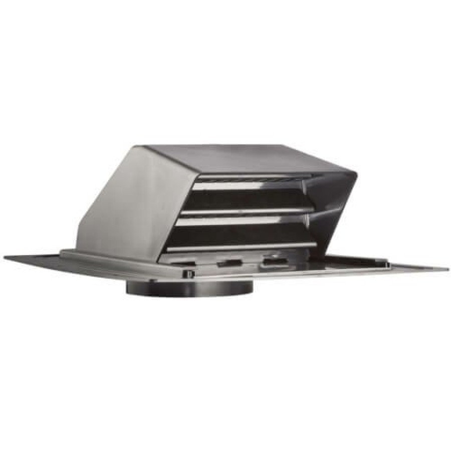 Hvac Lambro Industries Roof Vents | 8" Black Plastic Roof Vent