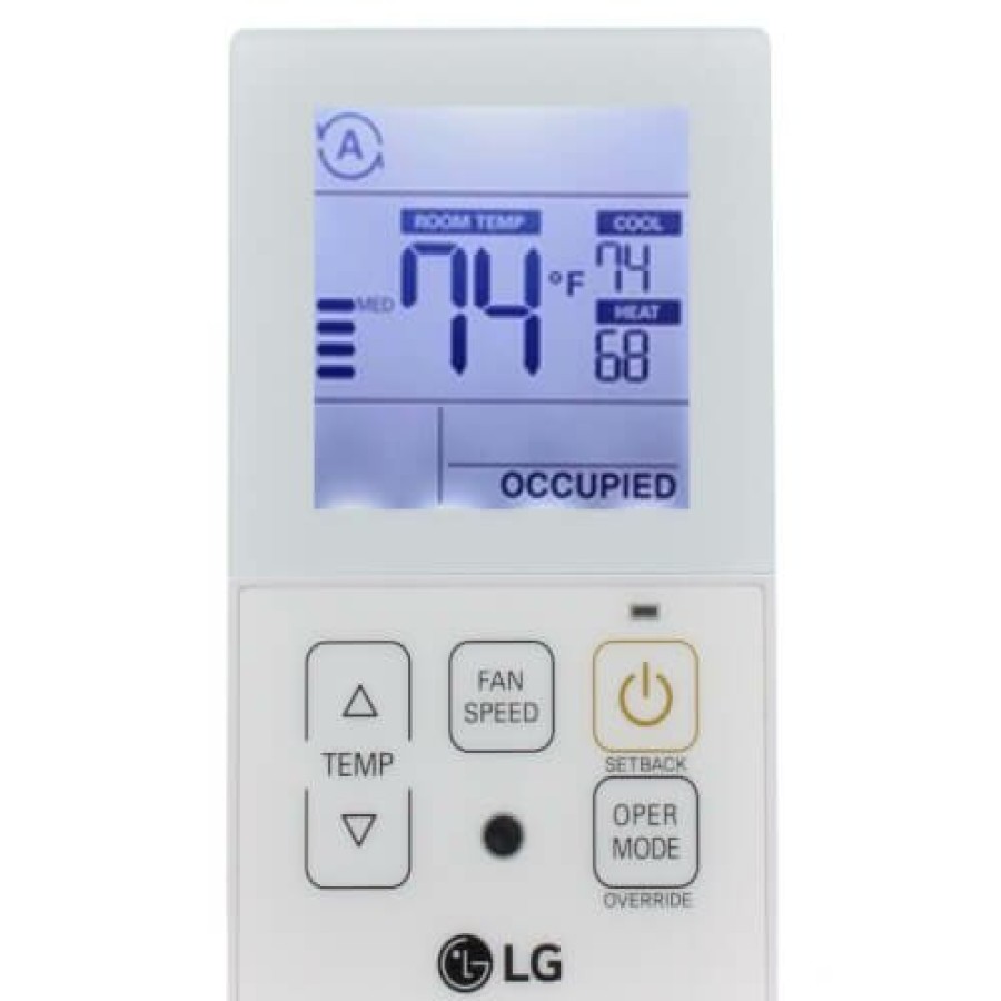 Hvac LG Mini Split Accessories | Simple Remote Controller - 2 Setpoint Auto