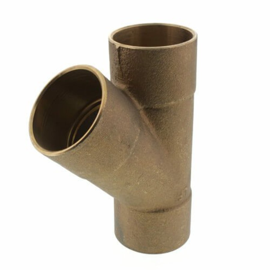 Plumbing Elkhart Copper Dwv Fittings | 1-1/2" Cast Copper Dwv Wye