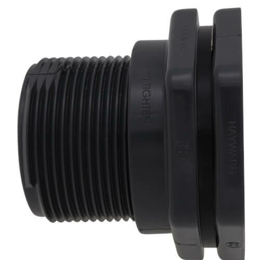 Plumbing Hayward Bulkhead Fittings | 2" Pvc Bulkhead Fitting W/ Epdm Gasket (Socket X Socket)