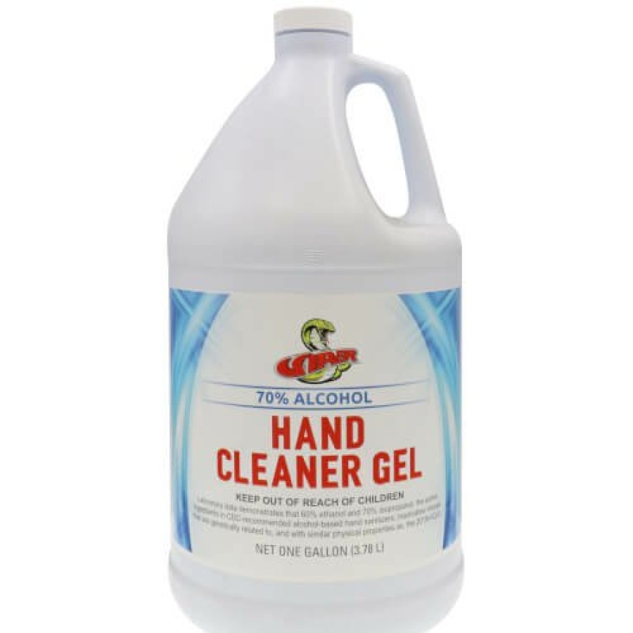 Plumbing Refrigeration Technologies Hand Cleansers | Viper 70% Alcohol Hand Sanitizer Gel (1 Gallon)