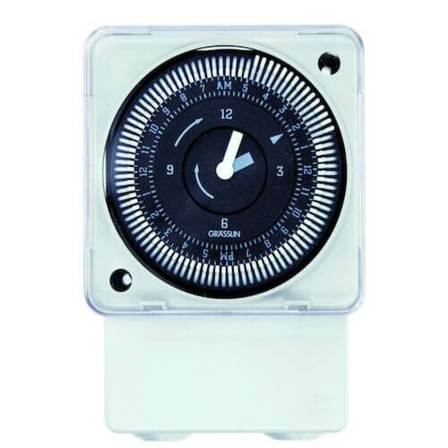 Electrical Intermatic Electronic Time Switches | Mil72 Series 24-Hour Surface Mounted Timer Module (208/240V)