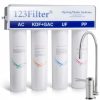 Plumbing iSpring Inline Refrigerator/Ice Maker Systems | 0.01 Micron 4 Stage Tankless Under Sink/Inline Drinking Water Ultra Filtration System For Sink, Refrigerator And Rv