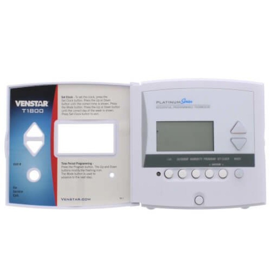 Thermostats Venstar | Slimline Residential T1800 7 Day Programmable Digital Thermostat