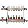 Pex Bluefin Bluefin Radiant Heat Manifolds | 6-Loop Stainless Steel Radiant Heat Manifold