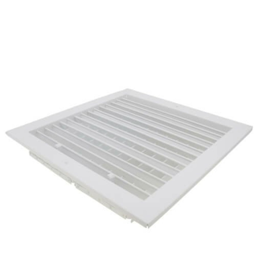 Hvac Hart & Cooley Commercial Registers & Grilles | 12" X 12" (Wall Opening Size) White Commercial Supply Register (821 Series)