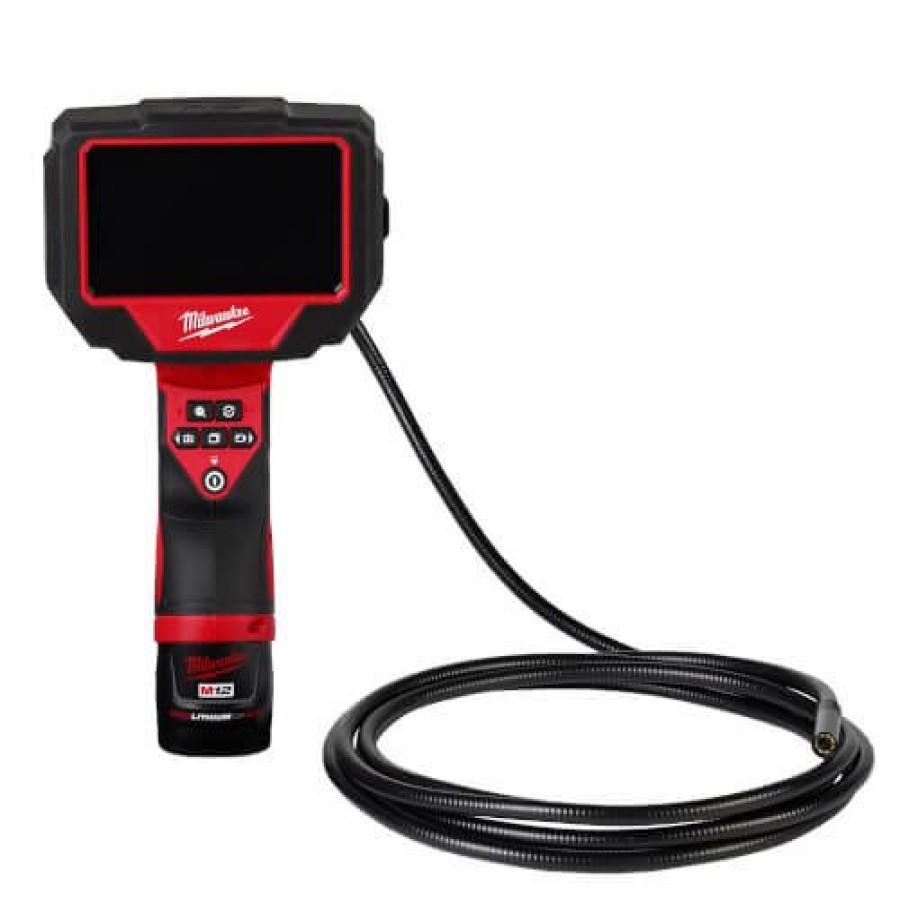 Plumbing Milwaukee Inspection Cameras & Monitors | M12 M-Spector 360 10' Inspection Camera