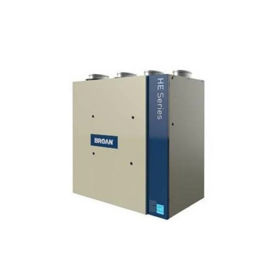 Hvac Broan Broan Energy Recovery Ventilators | 210 Cfm He Series Energy Recovery Ventilator W/ Top Ports