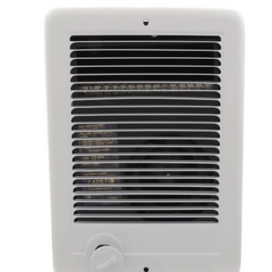 Heating Cadet Wall Heaters | Com-Pak Plus White Wall Fan Heater, 1000 Watt (120V)