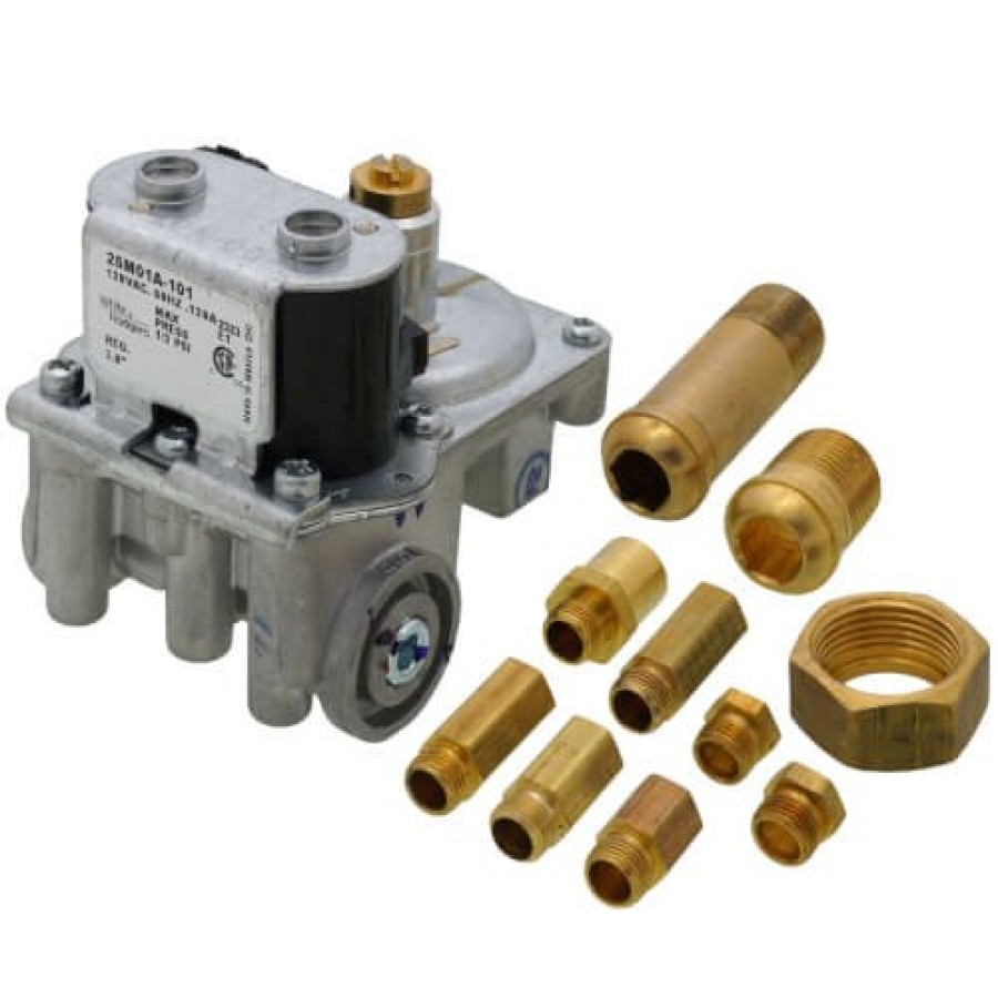 Heating White Rodgers White Rodgers Gas Valves | 25M01A Gas Dryer Valve (Universal Right Angle Right Application)