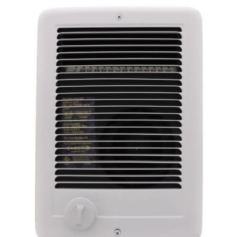 Heating Cadet Wall Heaters | Com-Pak Plus White Wall Fan Heater, 2000/1500 Watt (240/208V)