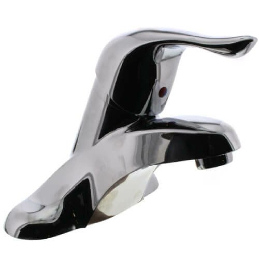 Plumbing Moen | Chateau Single Handle Bathroom Faucet W/ Pop-Up (Chrome)