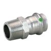 Plumbing Viega Propress 316 Stainless Steel Fittings | 3" Male Propress 316 Stainless Steel Xl Adapter