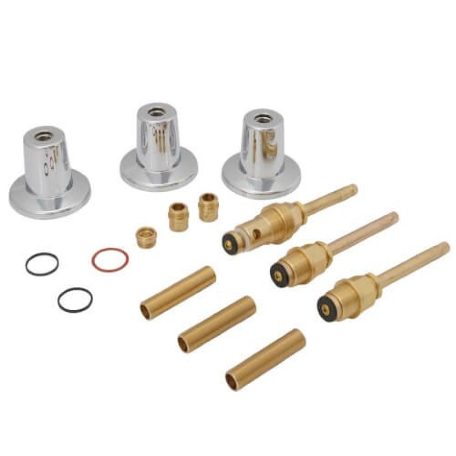 Plumbing Kissler Rebuild Kits | Central Brass New Style 3-Handle Shower/Tub Rebuild Kit