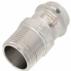 Plumbing Viega Propress 316 Stainless Steel Fittings | 1" Male Propress 316 Stainless Steel Adapter