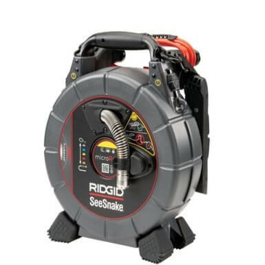 Plumbing RIDGID Inspection Cameras & Monitors | 100' Seesnake Microreel Apx W/ Trusense Diagnostic Inspection Camera