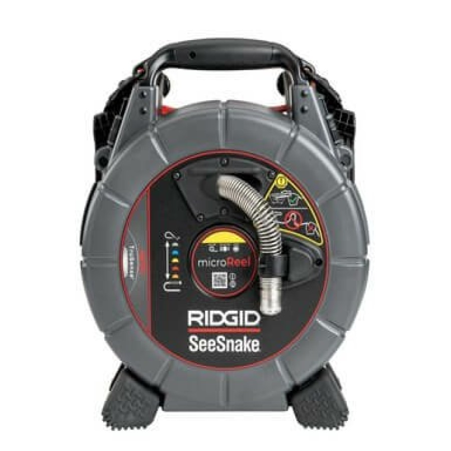 Plumbing RIDGID Inspection Cameras & Monitors | 100' Seesnake Microreel Apx W/ Trusense Diagnostic Inspection Camera