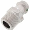 Plumbing Viega Propress 316 Stainless Steel Fittings | 3/4" Press X 1" Male Propress 316 Stainless Steel Adapter