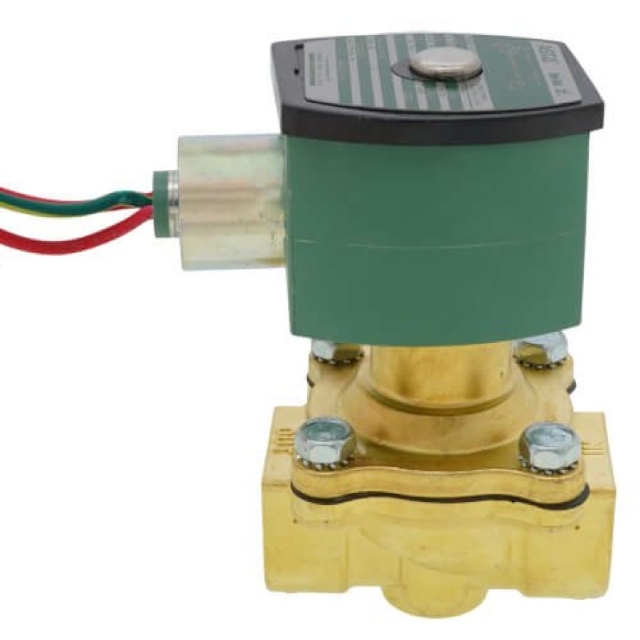 Valves Asco RedHat Pilot Operated Solenoid Valves | 3/4" Normally Open Solenoid Valve, 5.5 Cv (120V)