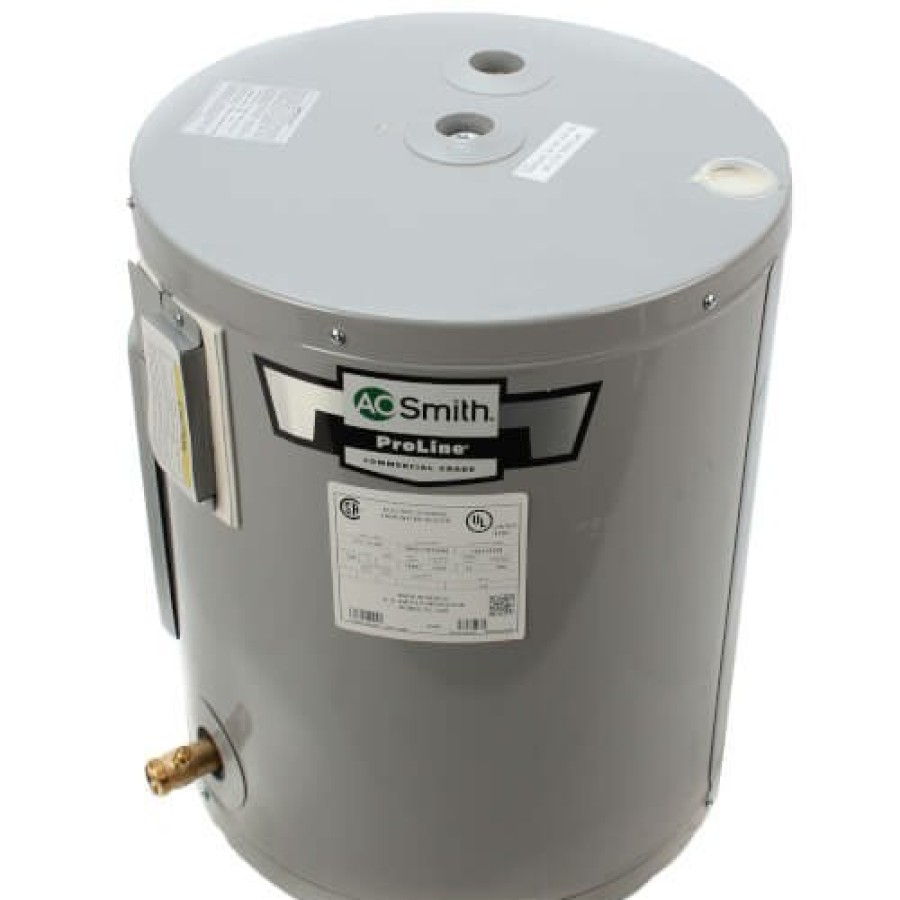 Plumbing AO Smith Residential Water Heaters | 10 Gallon Ejc-10 Proline Residential Electric Water Heater, 6 Yr. Warranty - Compact (1Ph, 1.7Kw, 120V)