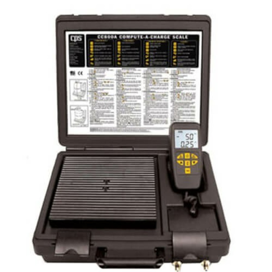 Hvac CPS Cps Hvac Tools | Compute-A-Charge Automatic Programmable Electronic Refrigerant Scale