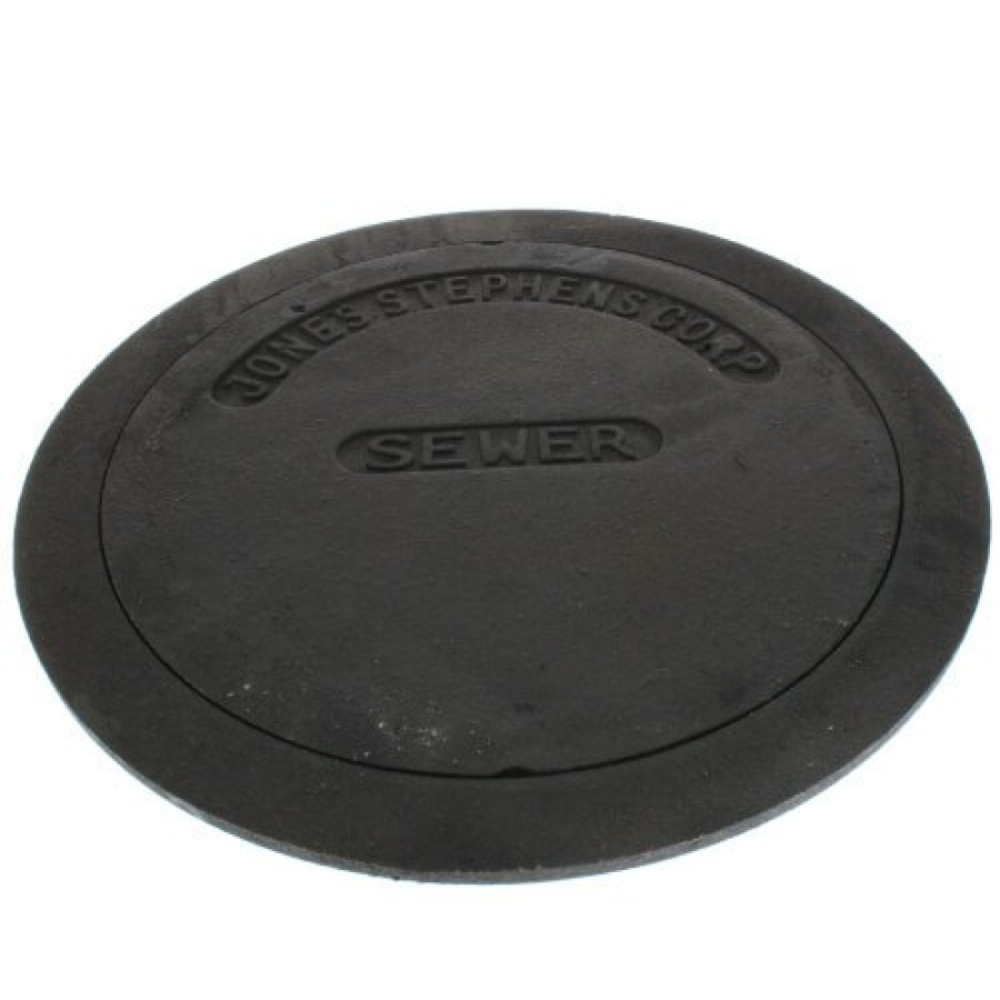 Plumbing Jones Stephens Sewer Lid Covers | 10" Sewer Box Sewer Lid And Ring