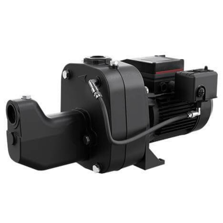 Plumbing Grundfos Well Pumps | Jp5-61Asa Shallow Well Jet Pump, Cast Iron (230V, 1-1/2 Hp)