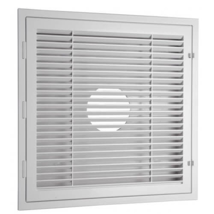 Hvac HaVACo Havaco Ceiling Vents | Louver Lay-In Return Grille W/ Bulls-Eye Back (2' X 2')