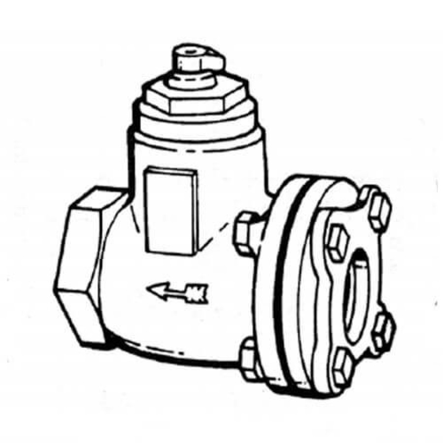 Heating Bell & Gossett Flow Valves | 3" Threaded Straight Flow Control