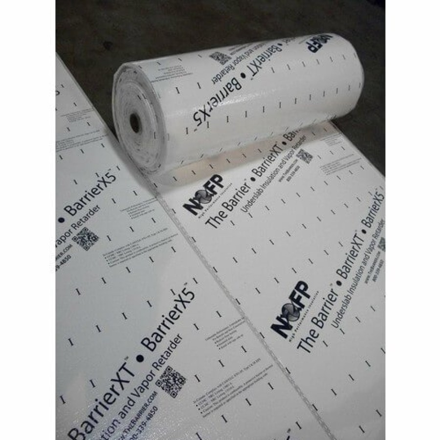 Pex NOFP Insulation | Barrierxt Underslab Insulation Roll - 3/4" X 4' X 64'