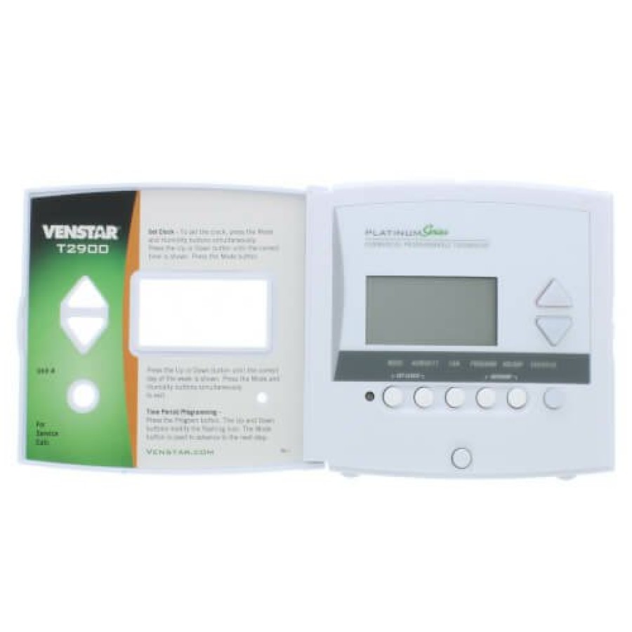 Thermostats Venstar | Slimline Commercial T2900 7-Day Programmable Digital Commercial Thermostat