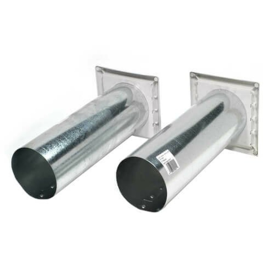 Hvac Fantech Fantech Ventilation Fans | Com6P Plastic Supply & Exhaust Hood Combination (Pair), 6" Duct