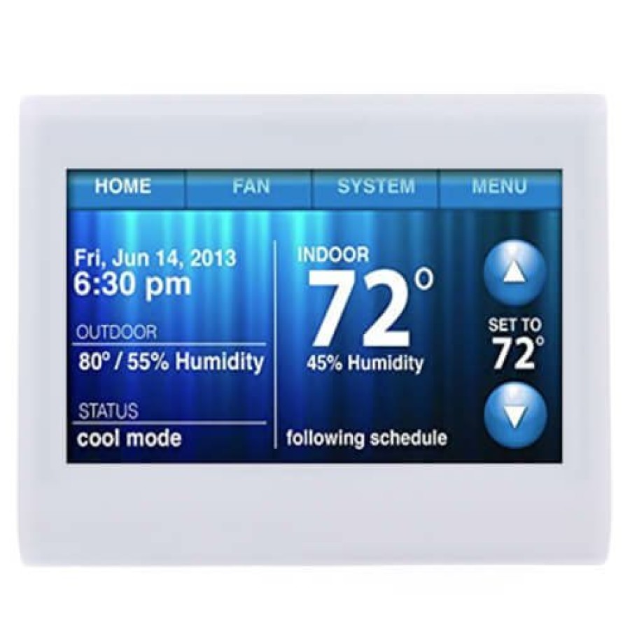 Thermostats Honeywell Home | Wi-Fi 9000 7-Day Programmable 3H/2C Color Touchscreen Thermostat