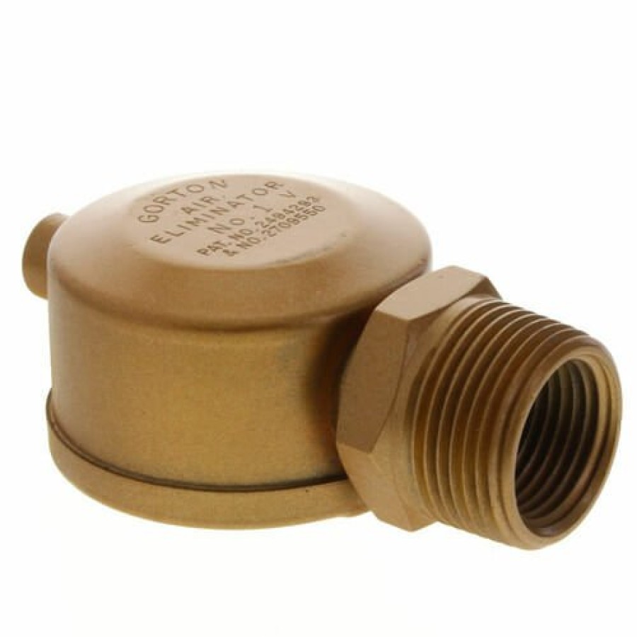 Heating Gorton Air Valves | Gorton No. 1, 3/4" X 1/2" Air Eliminator (Main Vent Valve)