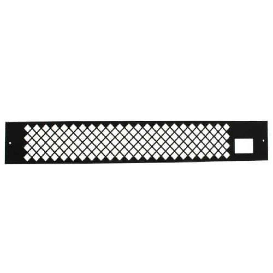 Heating Beacon Morris Grilles For Kickspace Heaters | Flat Black Diamond Grille For K120 Twin-Flo Iii