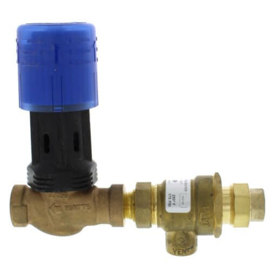 Heating Watts Combo Pressure Valves | Bd911, 1/2" Combination Bronze Dial Set Fill Valve & Backflow Preventer (Npt X Npt)