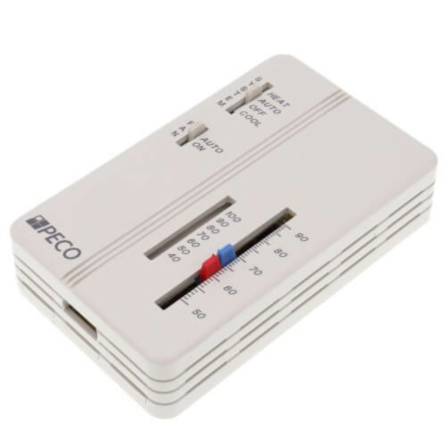 Thermostats Peco Controls | Adjustable Dual Zone Thermostat