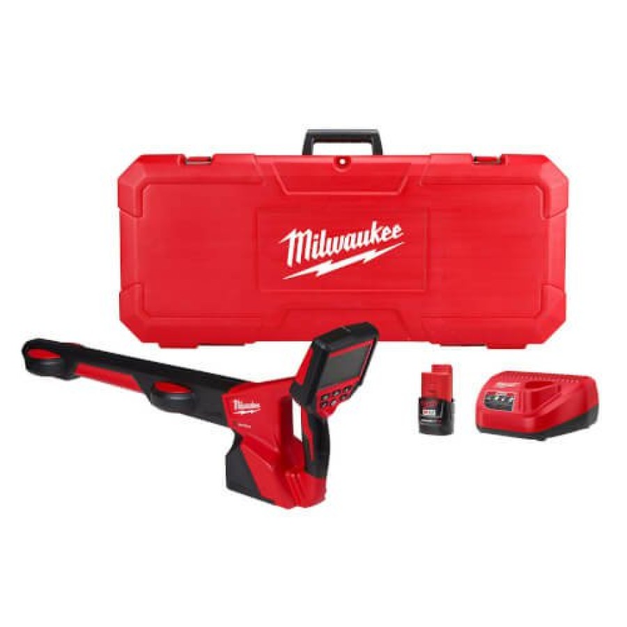 Plumbing Milwaukee Inspection Cameras & Monitors | M12 Pipeline Locator Kit