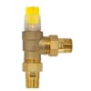 Heating Webstone Differential Bypass Valves | 3/4" Press Angled Differential Pressure By-Pass Valve