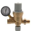 Heating Caleffi Boiler Fill Valves | 1/2" Npt Autofill Boiler Feed Valve W/ Pressure Gauge