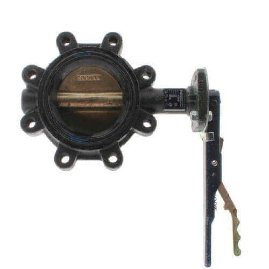 Plumbing Nibco Butterfly Valves | 2.5" Lug Cast Iron Butterfly Valve, Epdm, Lever Handle (200 Psi)