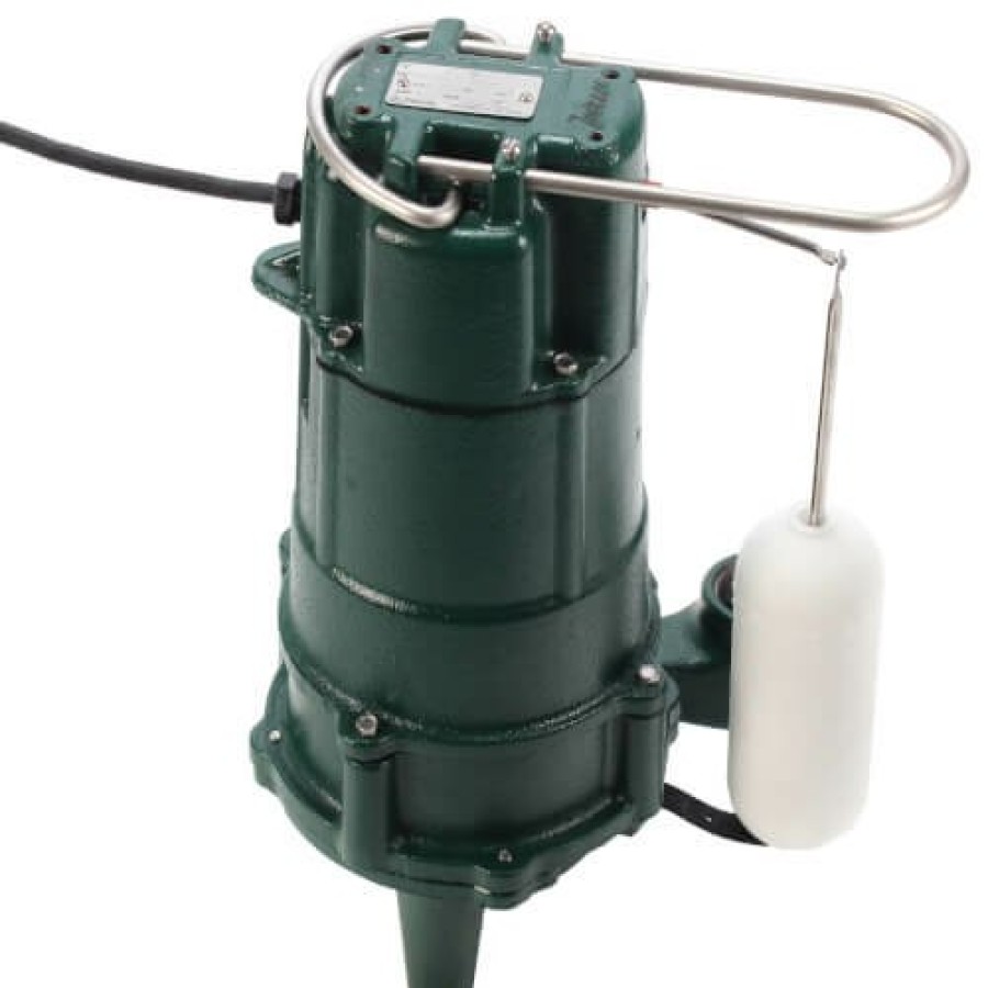 Plumbing Zoeller Grinder Pumps | Model M805 Shark Residential Automatic Grinder Pump (115V, 3/4 Hp, 9.0 Amps)