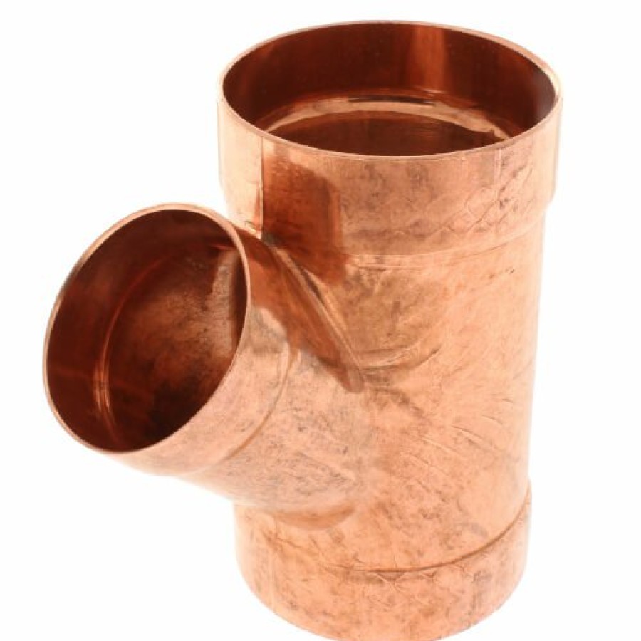 Plumbing Elkhart Copper Dwv Fittings | 3" X 3" X 2" Wrot Copper Dwv Wye