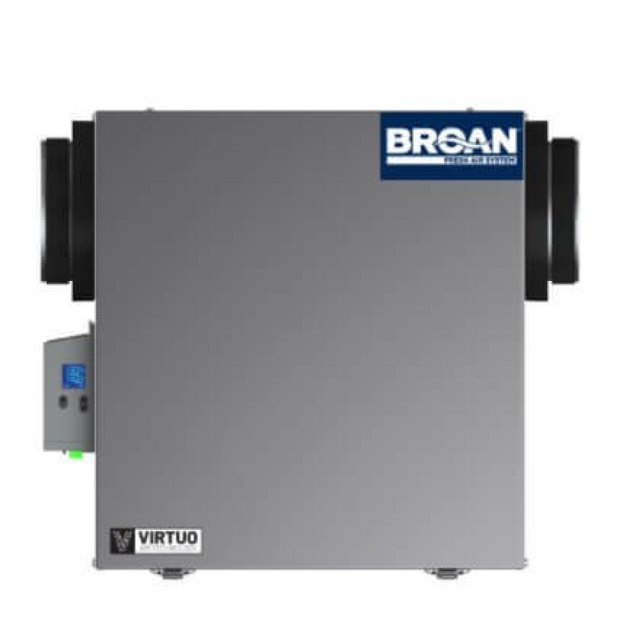 Hvac Broan Broan Energy Recovery Ventilators | 130 Cfm Ai Series Energy Recovery Ventilator W/ Side Ports (67% Efficiency)