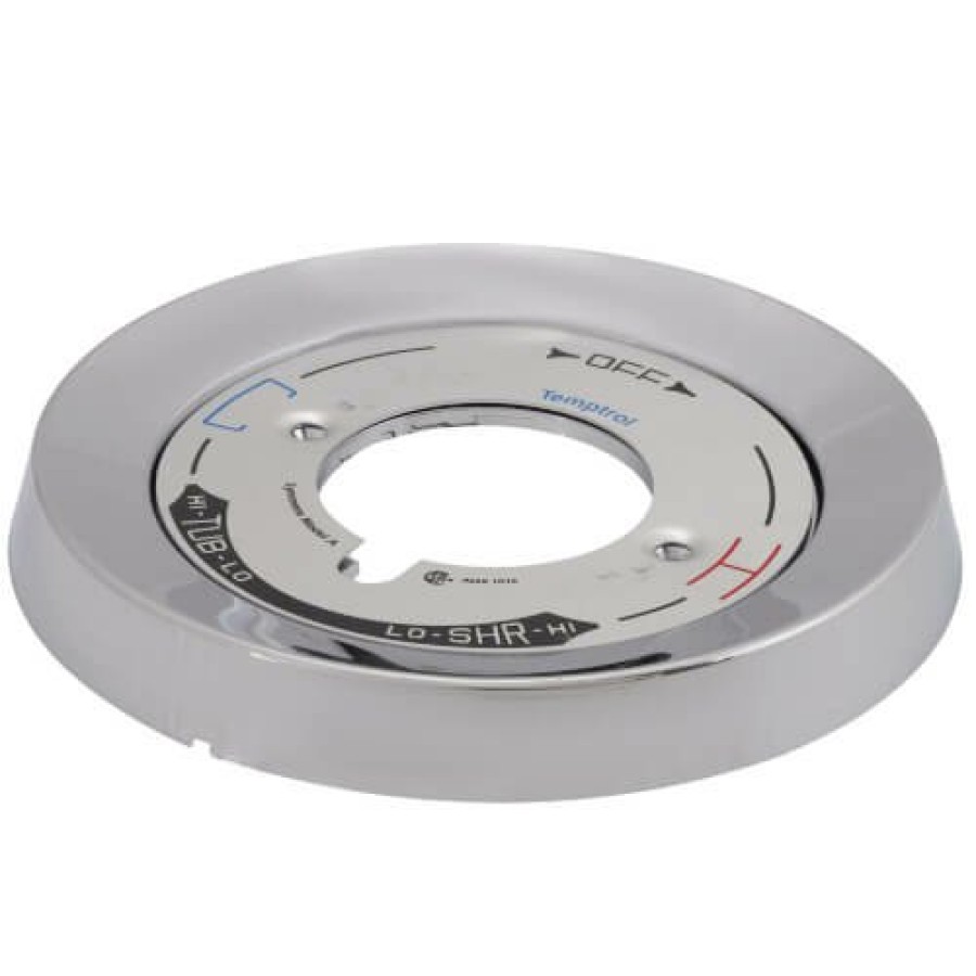 Plumbing Symmons Symmons Parts | Polished Chrome Temptrol Model A Escutcheon