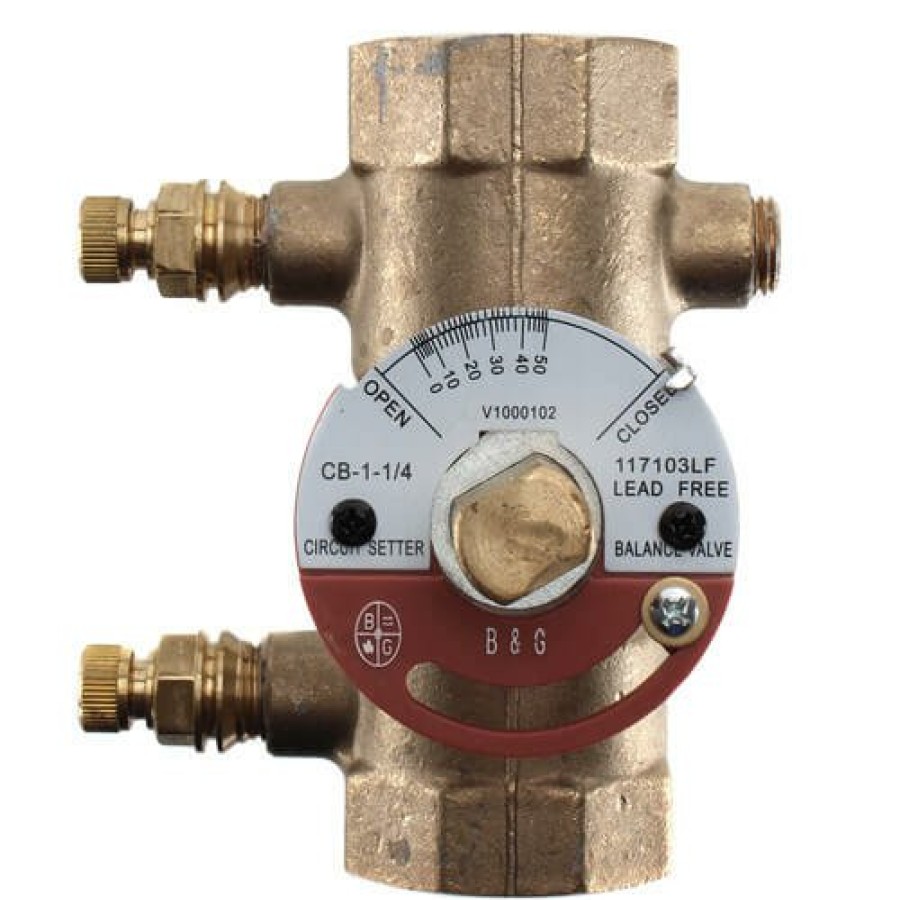 Heating Bell & Gossett Circuit Setters | Cb-1 1/4 Circuit Setter Balance Valve, 1-1/4" (Npt)