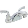 Plumbing Delta | Foundations Two Handle Centerset Lav Faucet (Metal Pop-Up)