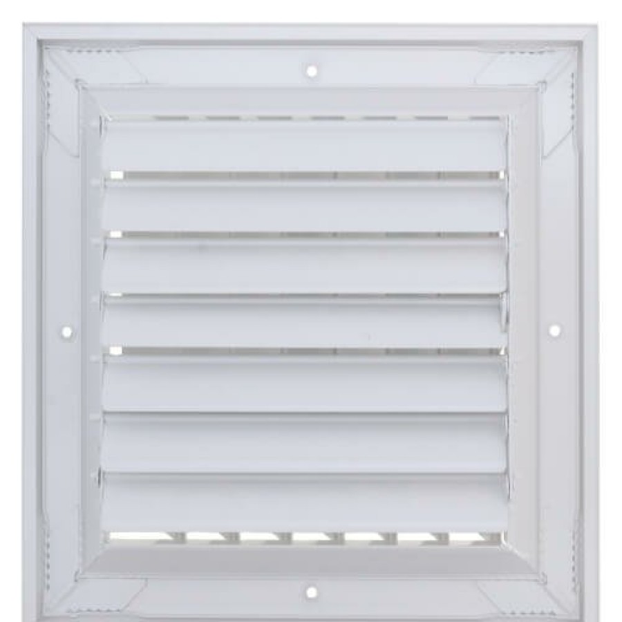 Hvac Hart & Cooley Diffusers | 8" X 8" (Wall Opening Size) White Ceiling Diffuser (A501Ms Series)